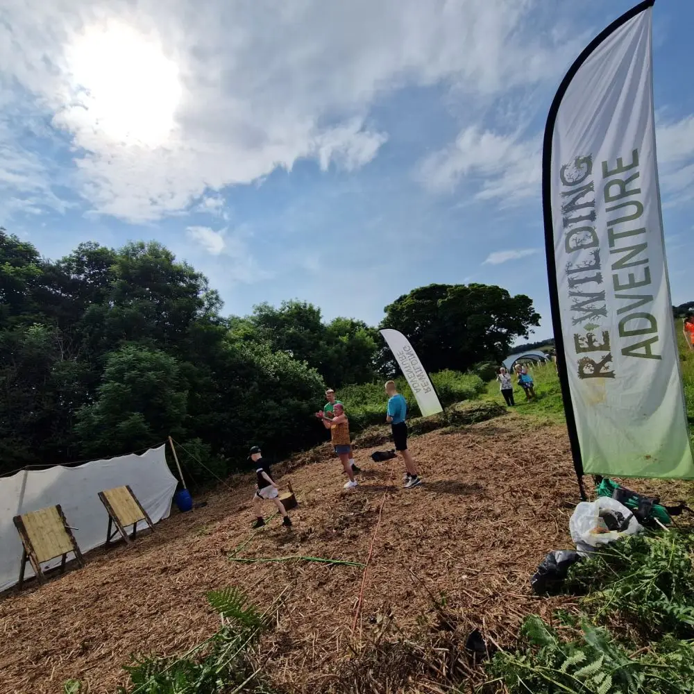 Whittling and carving at a community event | Microsite | Microsite