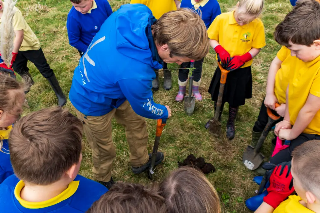 School Community woodland creation  | Microsite | Microsite